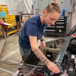 A woman’s place is in the auto shop